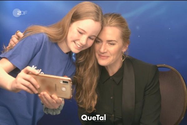 “No tengas miedo”: Así el lindo gesto de Kate Winslet con una joven reportera en su primera entrevista